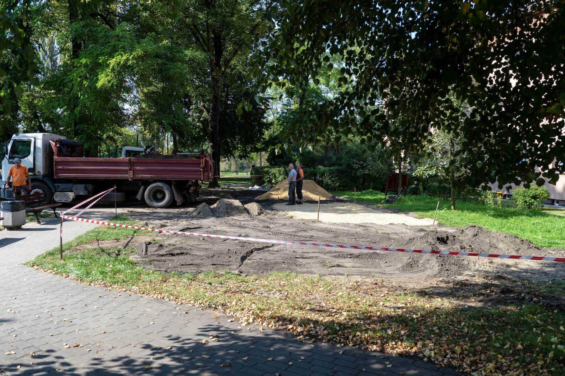 Łagiewniki plac zabaw