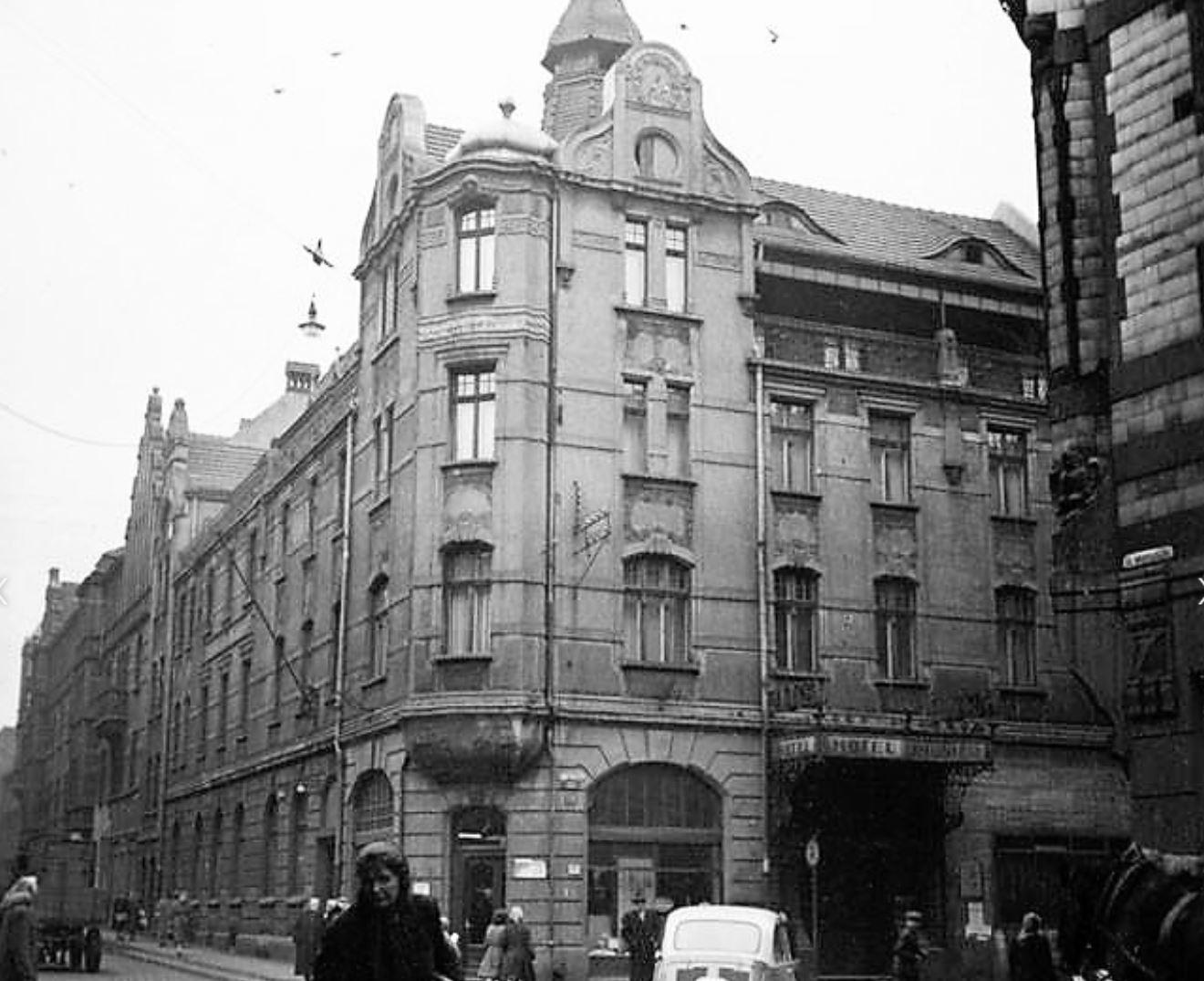 Hotel Europahof juz jako Pionier (zdjęcie z roku 1958)