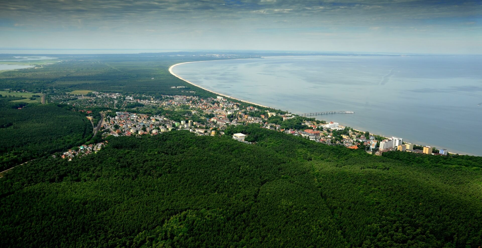 Międzyzdroje panorama