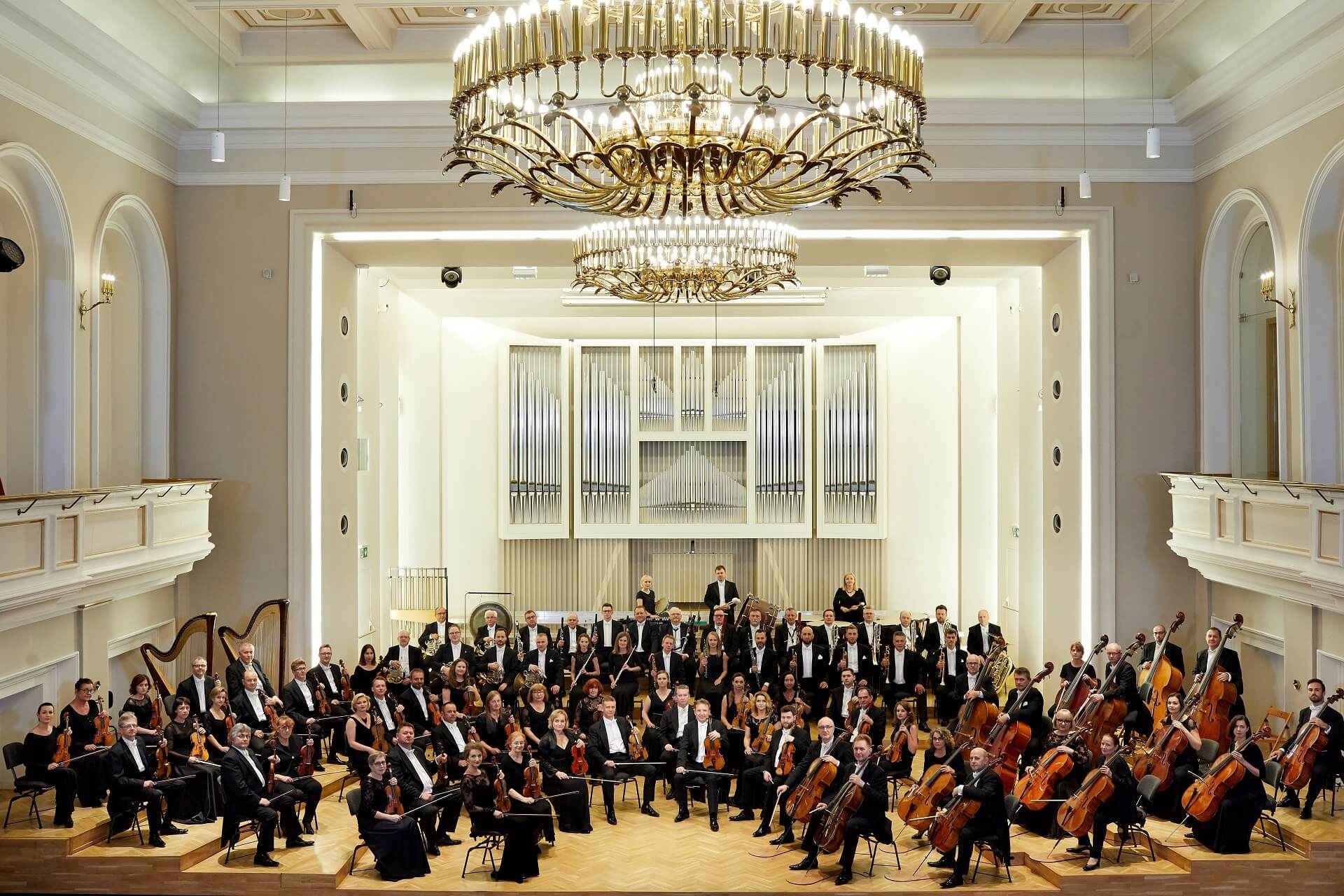 Orkiestra Symfoniczna Filharmonii l Ô Çóskiej fot Karol Fatyga 2