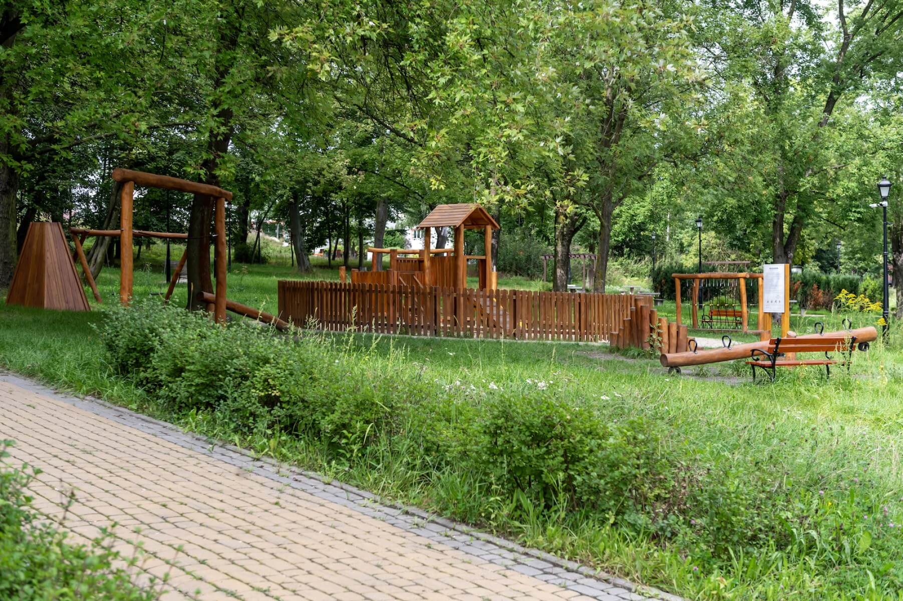 Park Miechowice remont