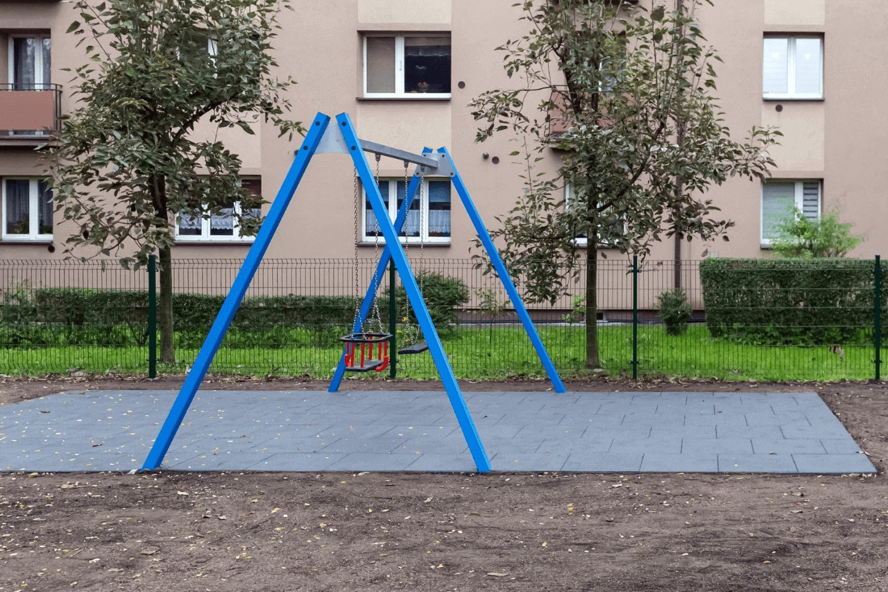 Plac zabaw przy ulicy Palińskiego w Bytomiu