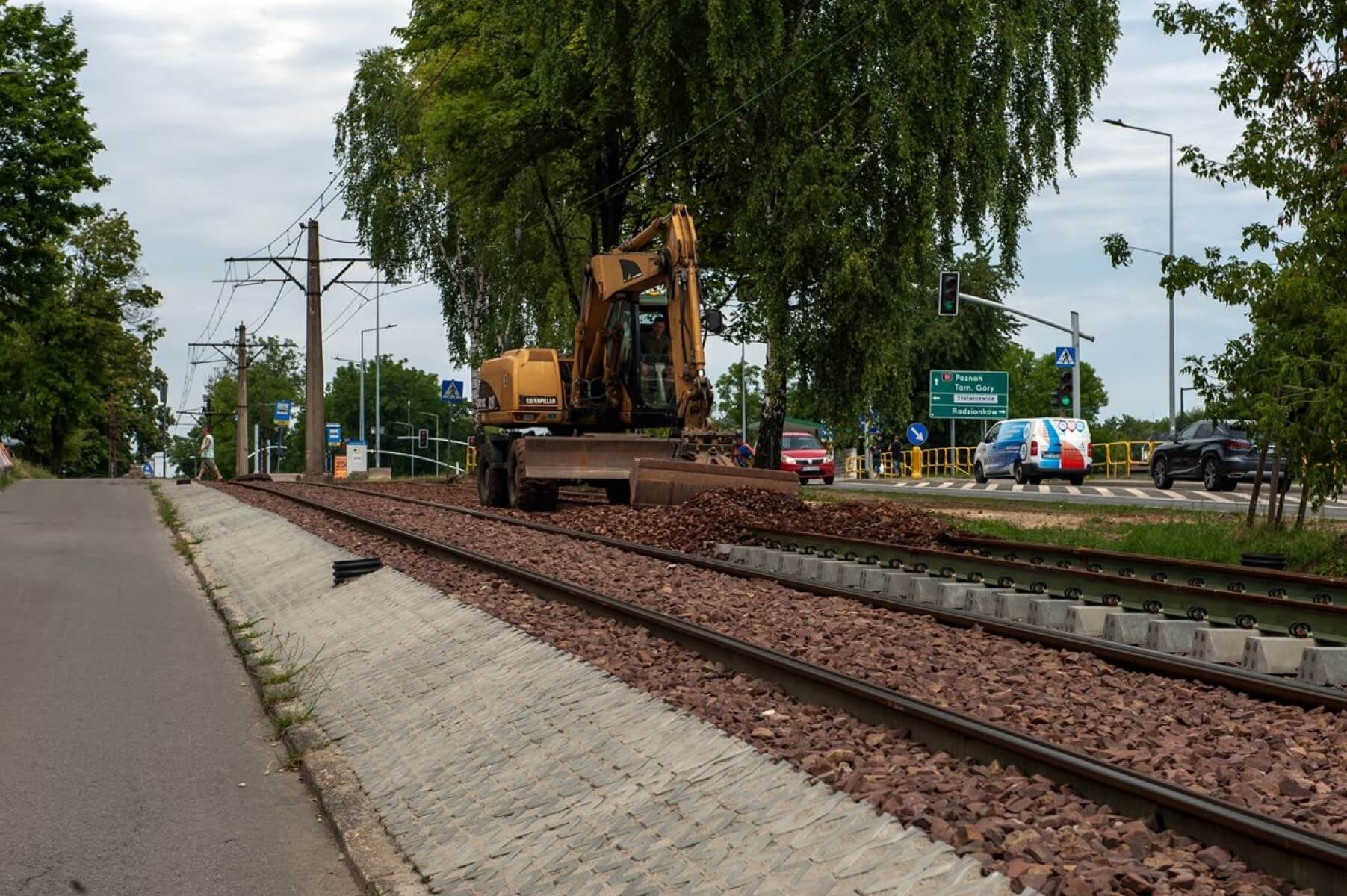 Przebudowa linii tramwajowej na Stroszek