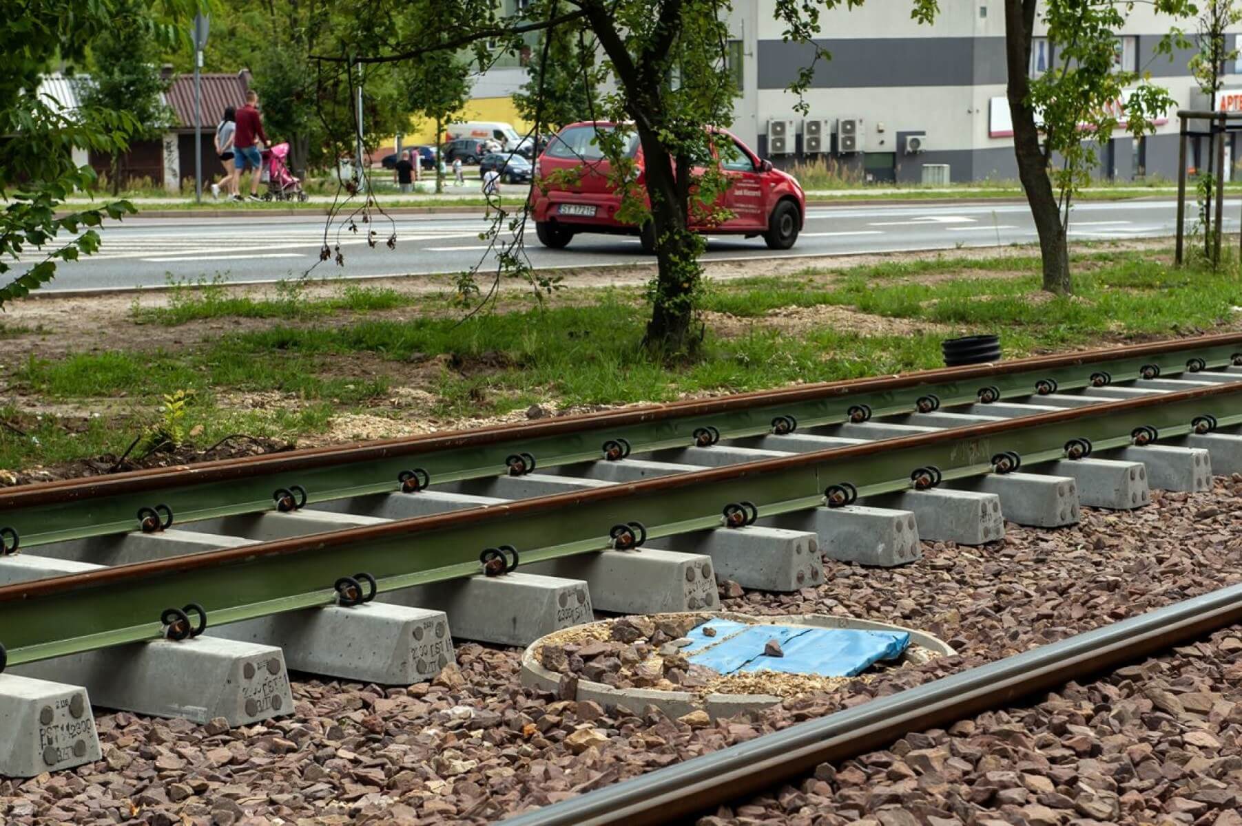 Przebudowa linii tramwajowej na Stroszek