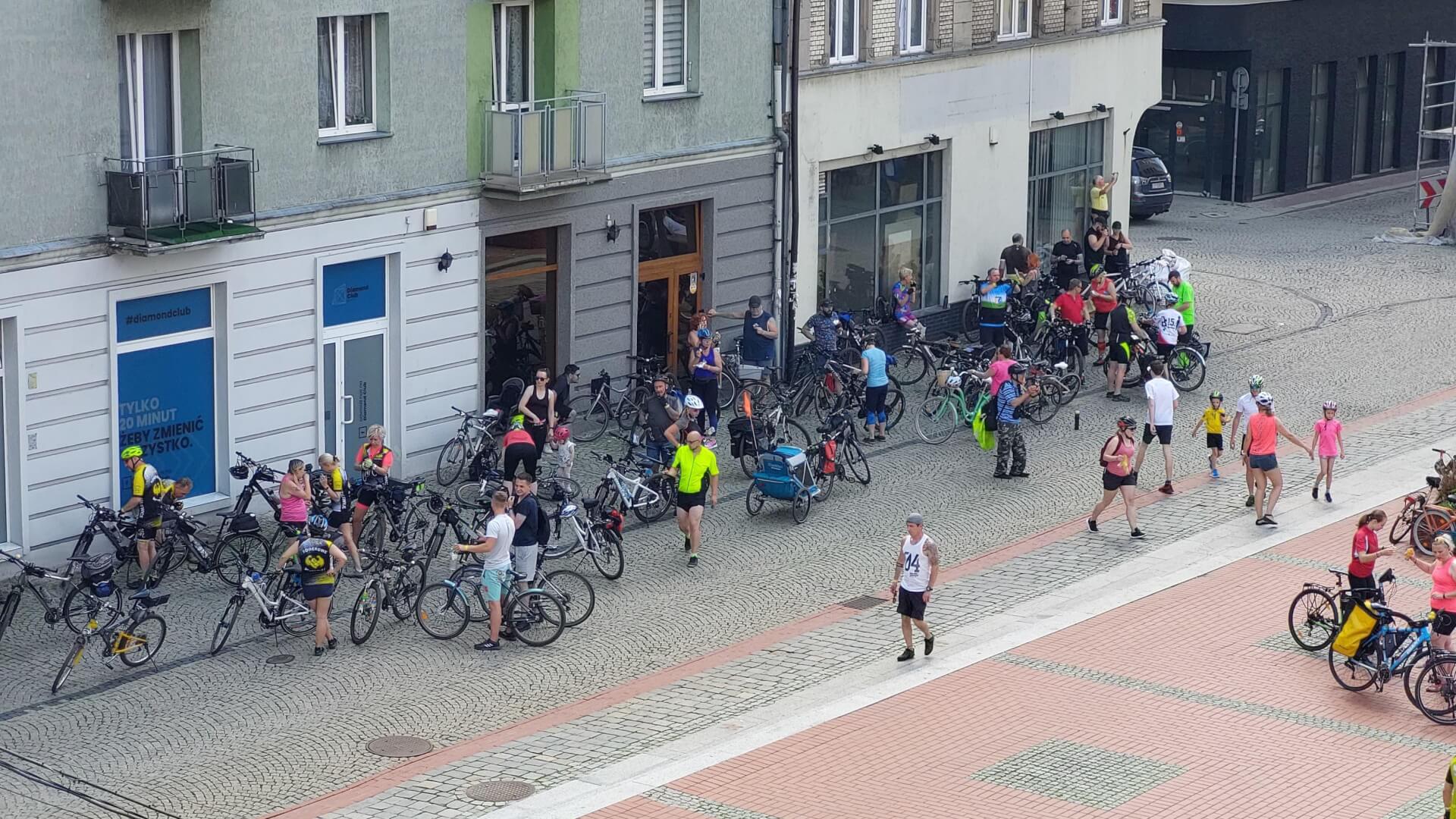 Rowerzyści Rynek Bytom 10