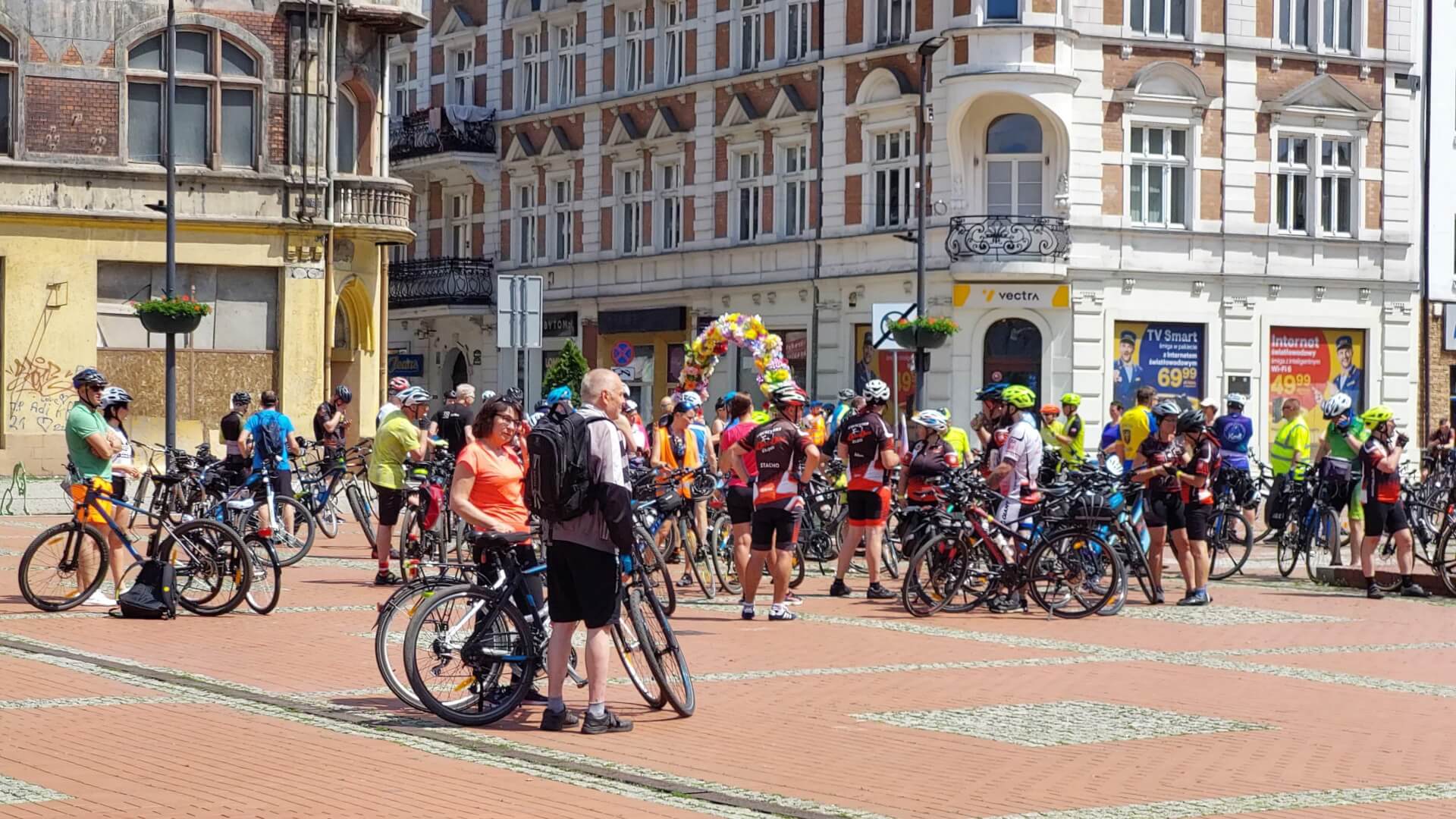 Rowerzyści Rynek Bytom 15