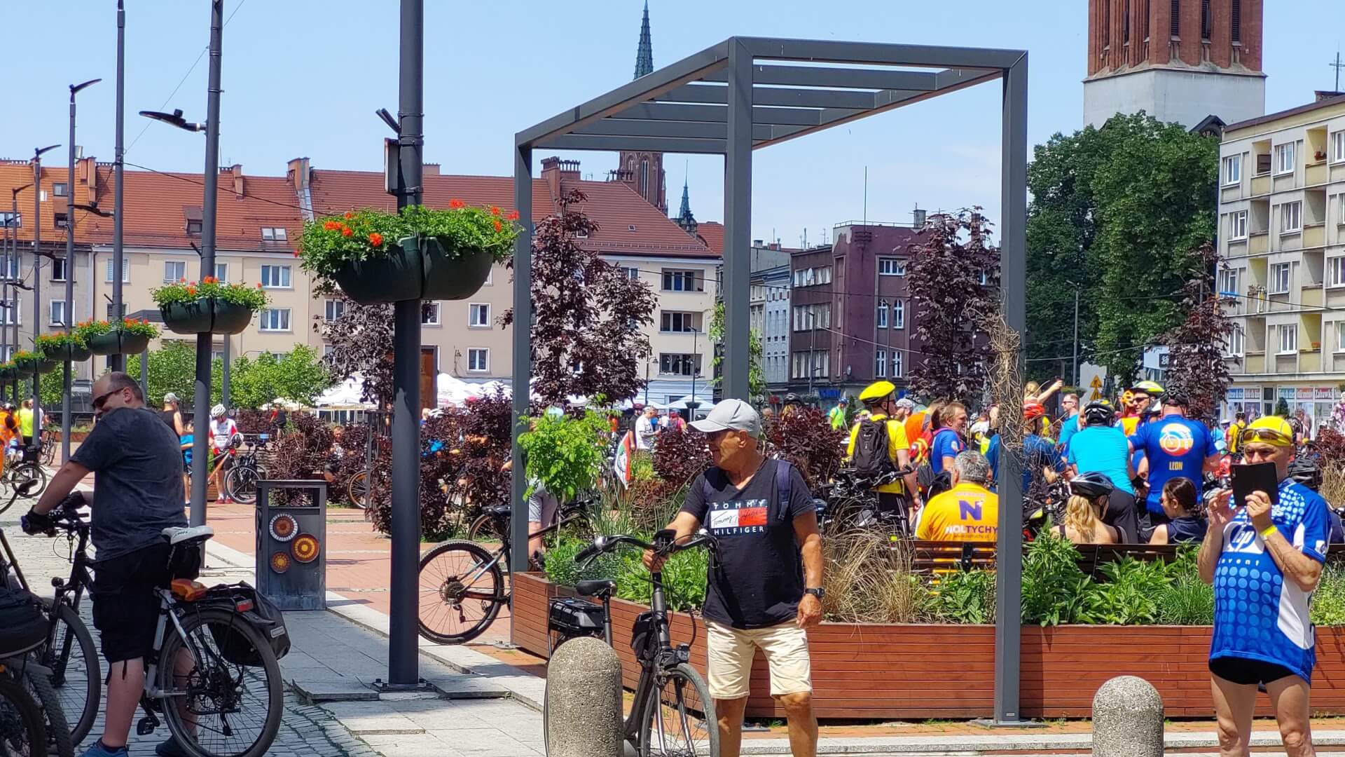 Rowerzyści Rynek Bytom 18