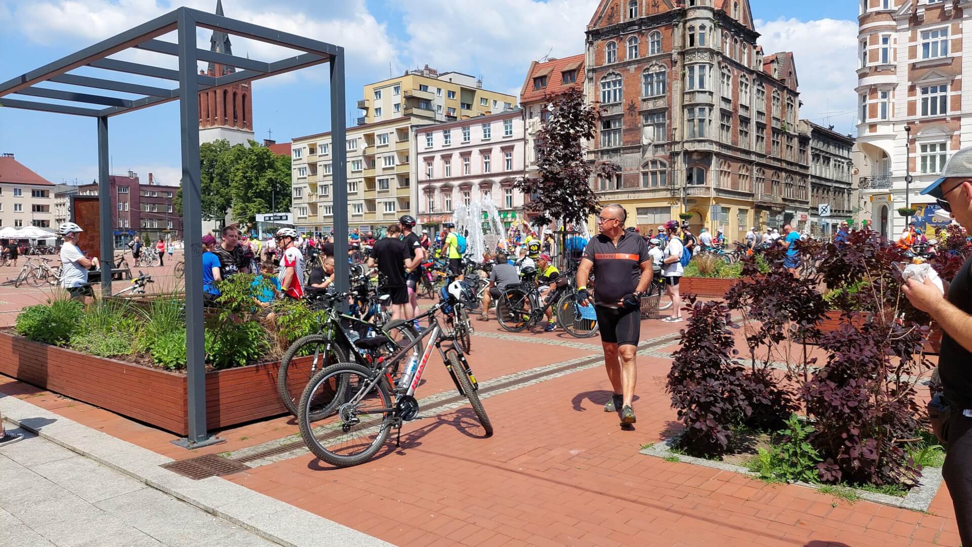 Rowerzyści Rynek Bytom 20