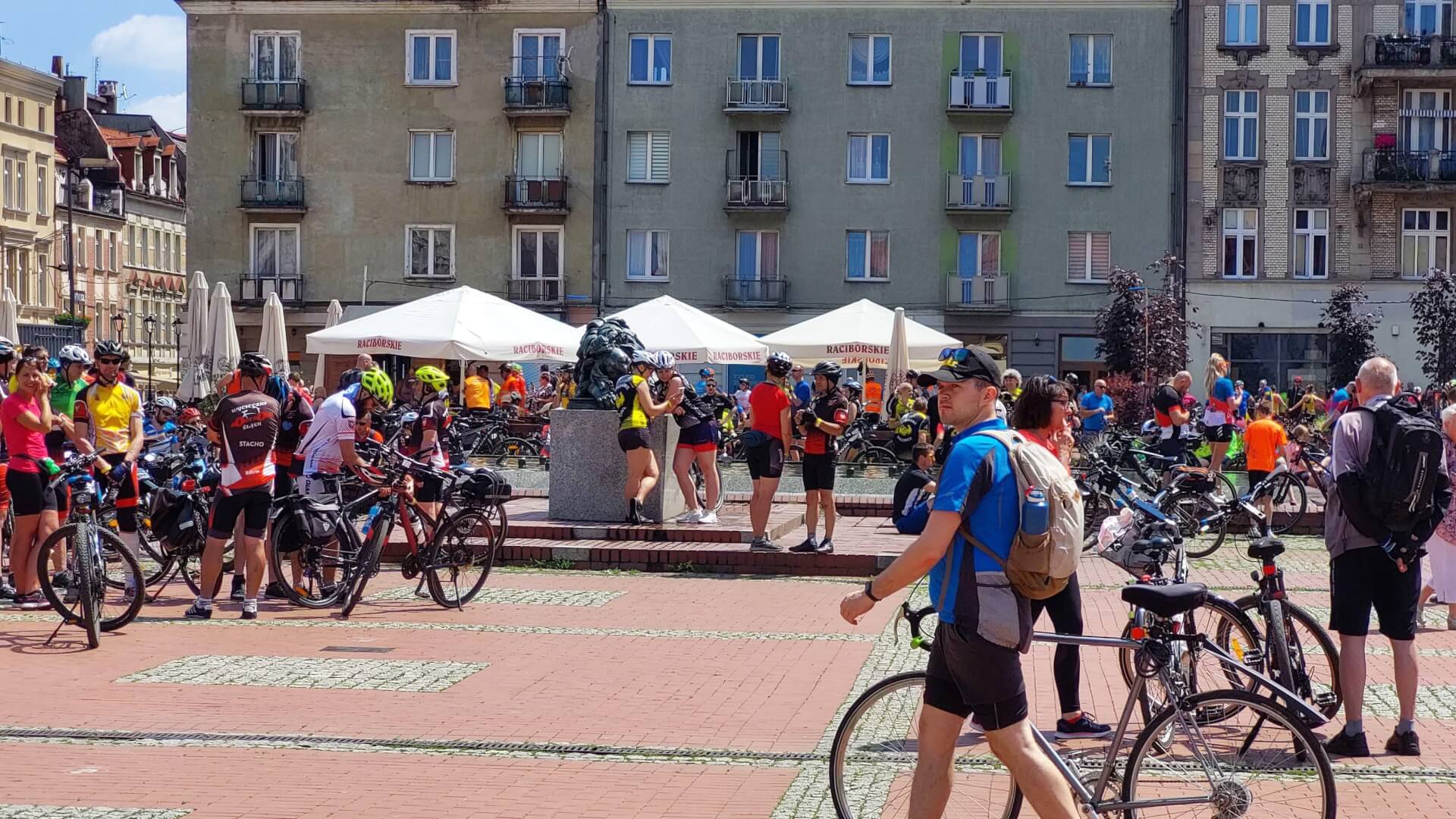 Rowerzyści Rynek Bytom 23