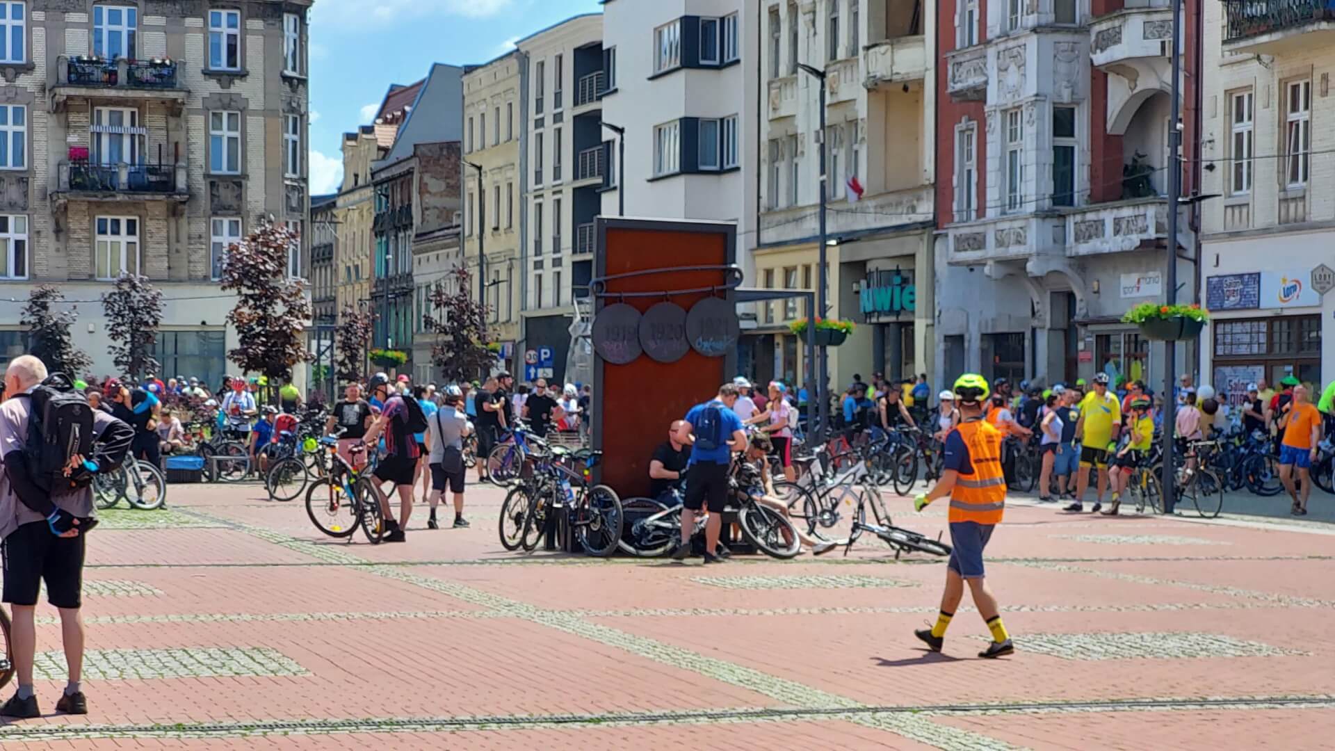 Rowerzyści Rynek Bytom 25