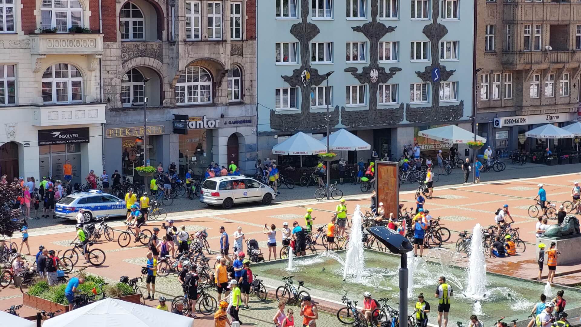 Rowerzyści Rynek Bytom 26