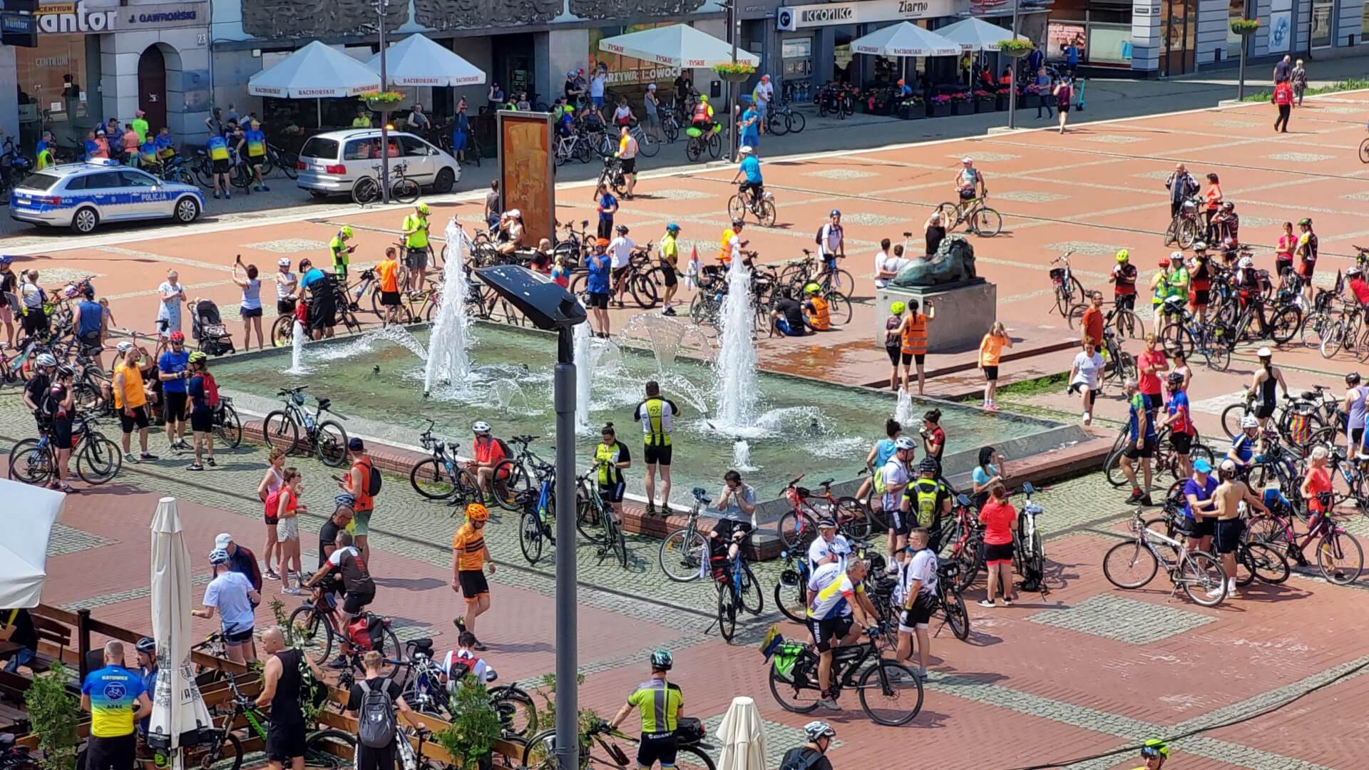 Rowerzyści Rynek Bytom 37