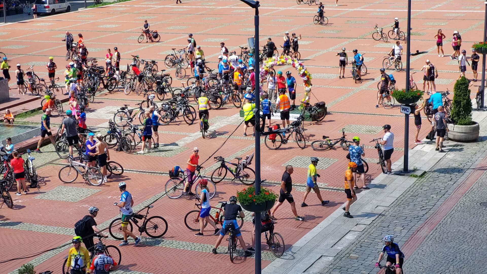 Rowerzyści Rynek Bytom 40