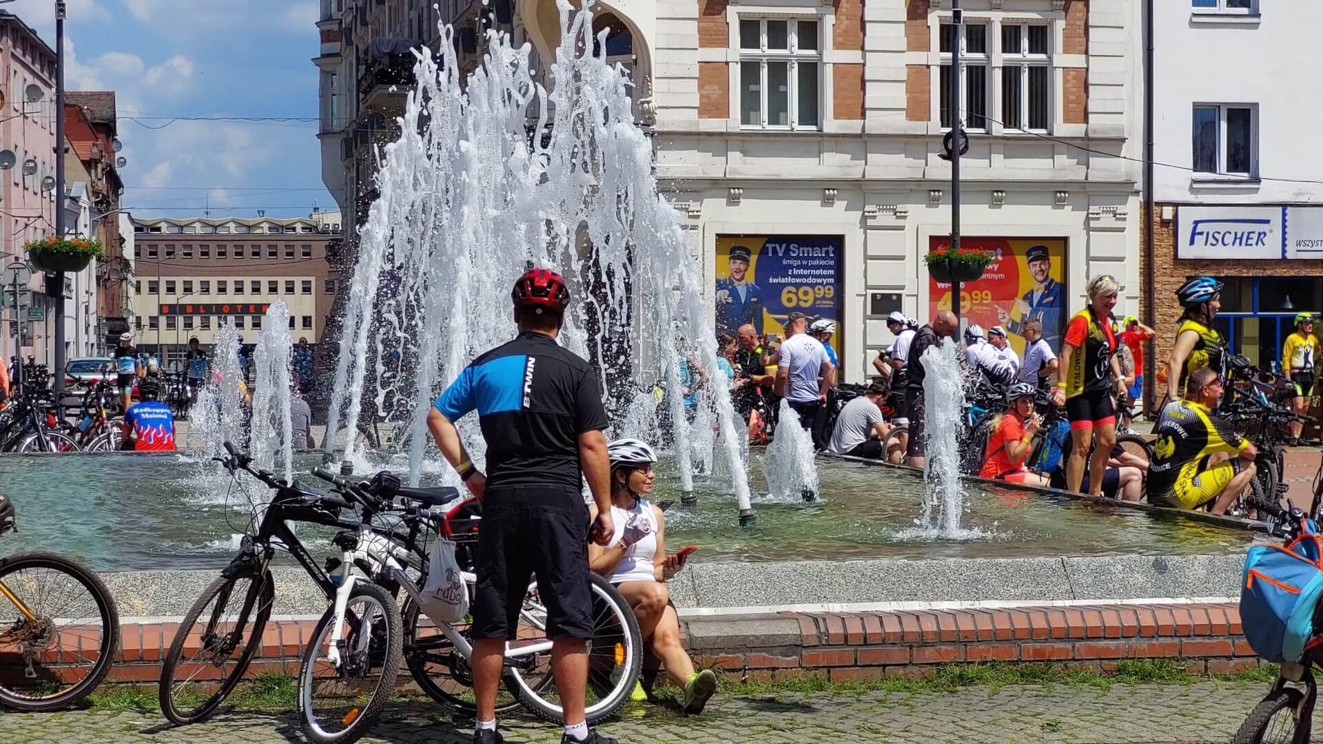 Rowerzyści Rynek Bytom 41