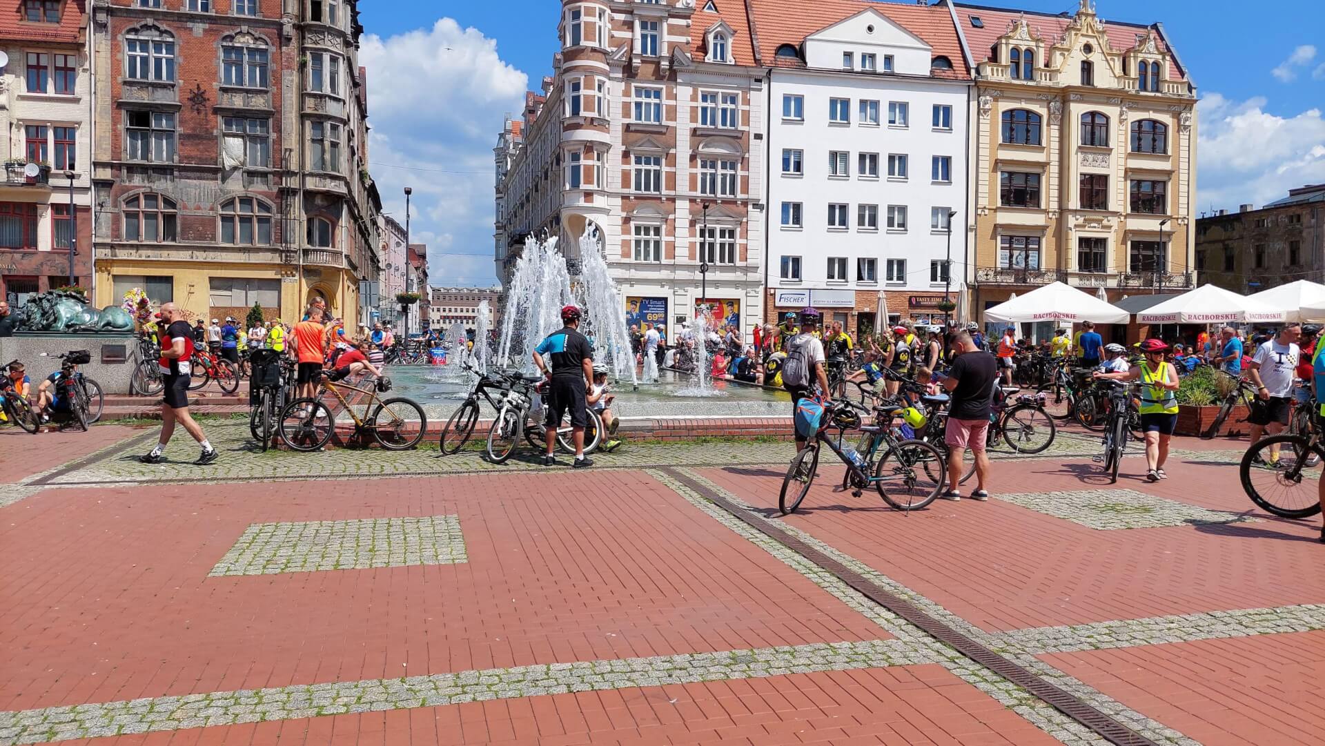 Rowerzyści Rynek Bytom 7