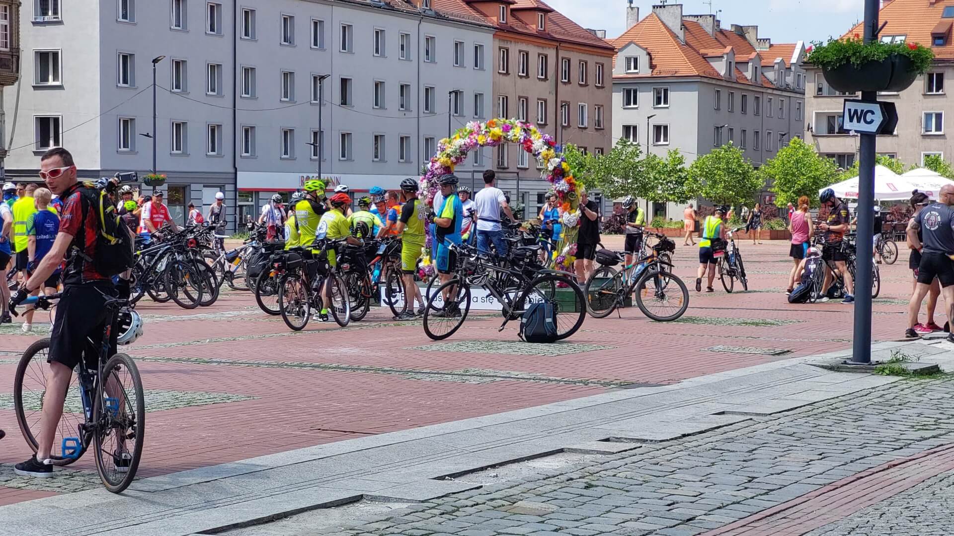 Rowerzyści Rynek Bytom 8