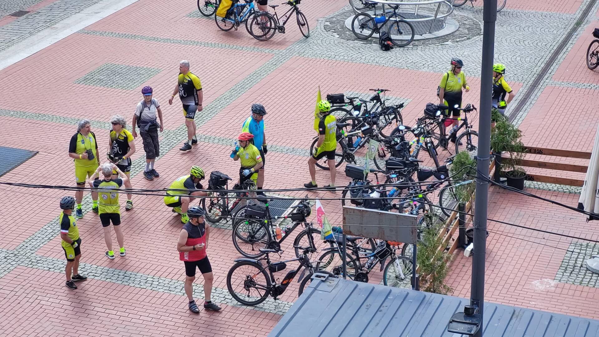 Rowerzyści Rynek Bytom 9