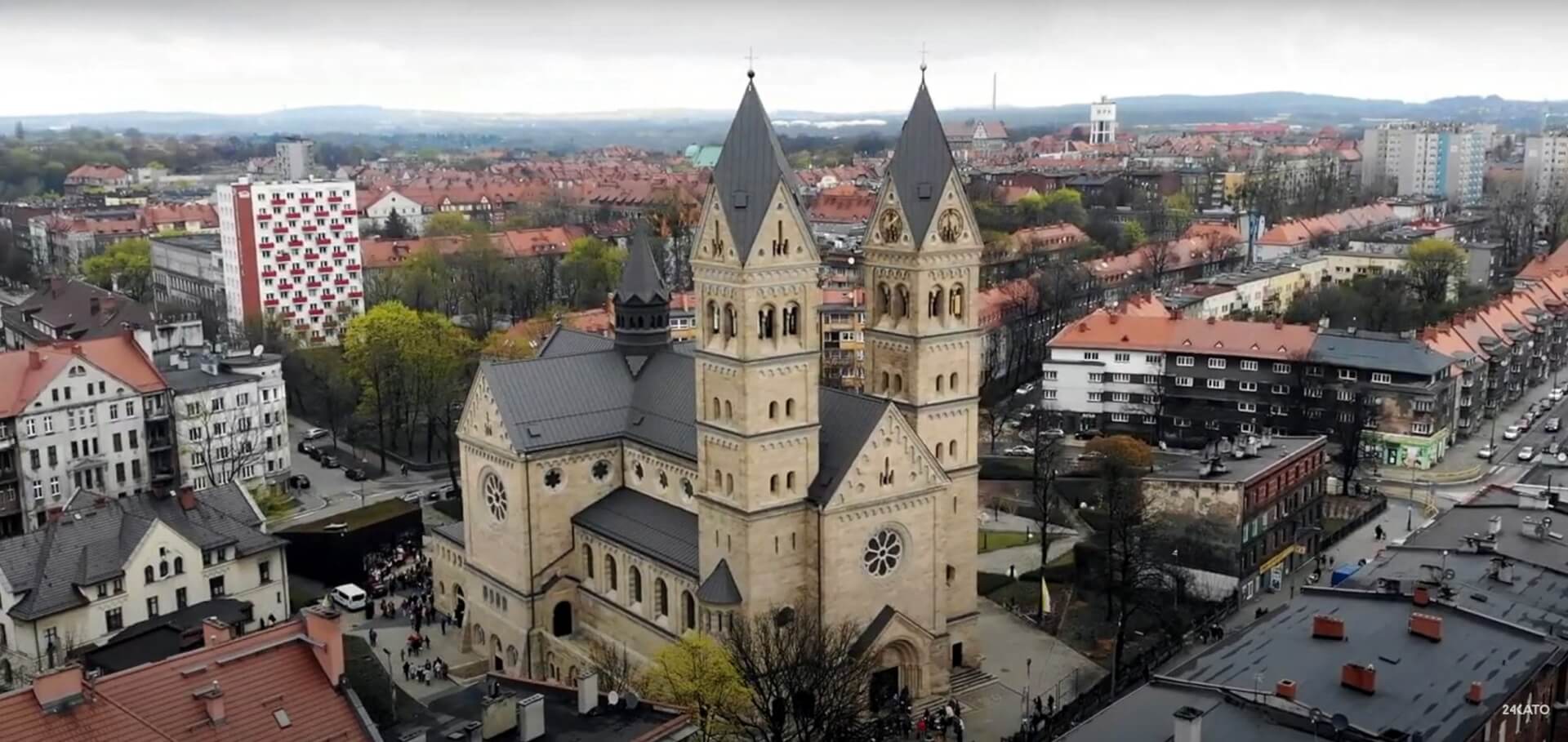 Święcenie pokarmów w kościele św. Jacka na Rozbarku