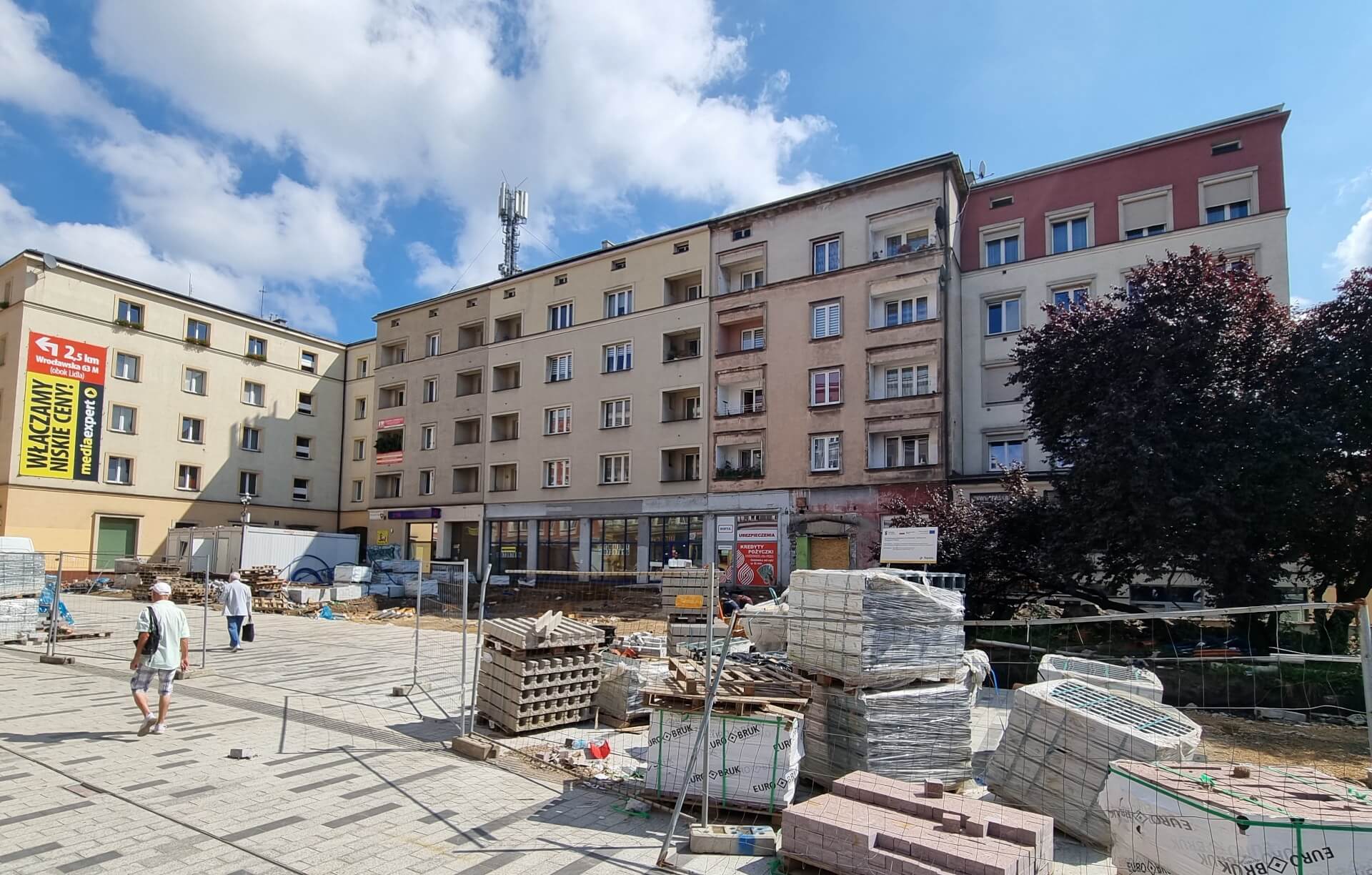 W tym miejscu był kiedyś hotel Schlesischer Hof