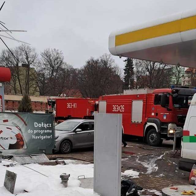 Wybuch na stacji benzynowej w Zgorzelcu