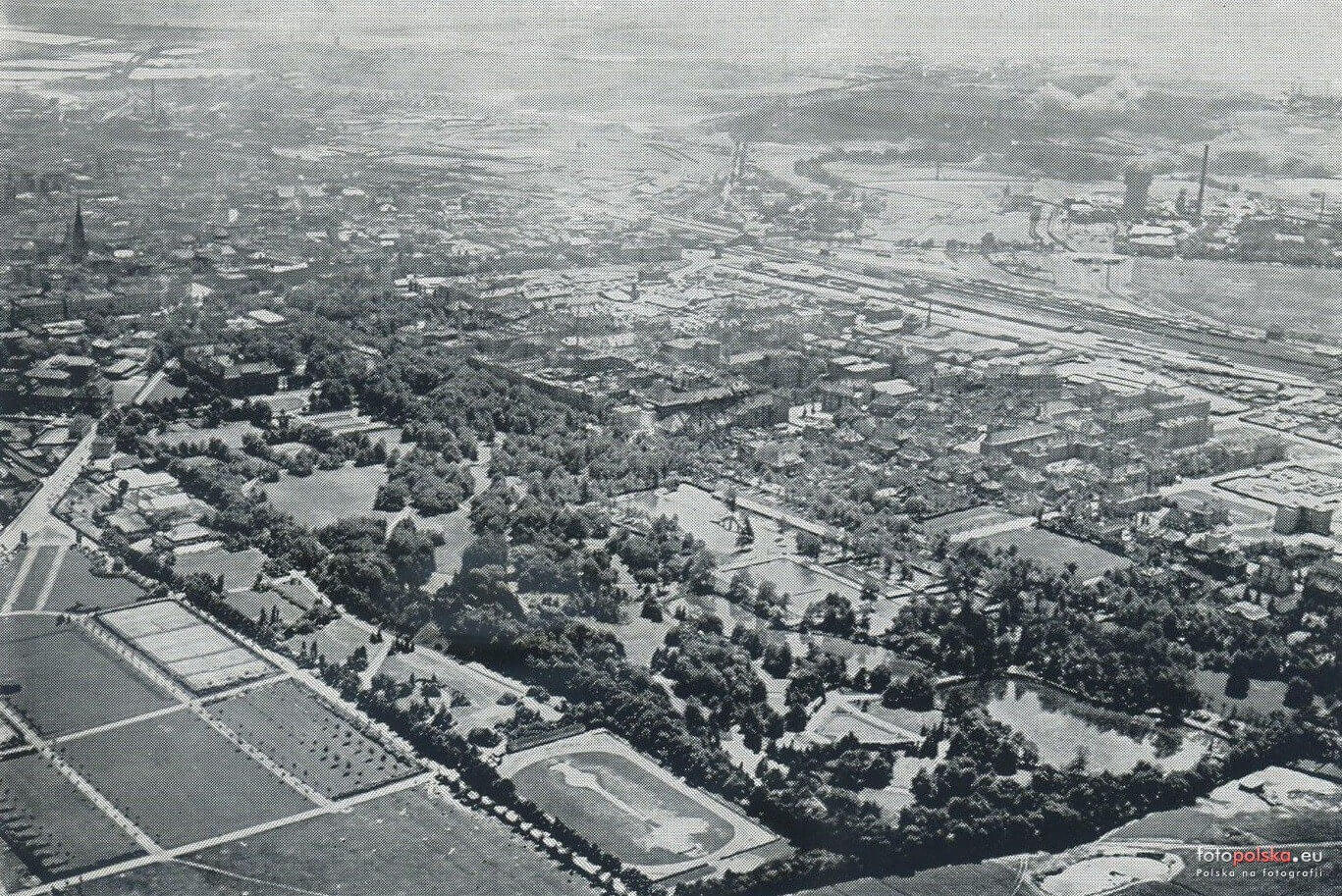Zdjęcia lotnicze Bytomia