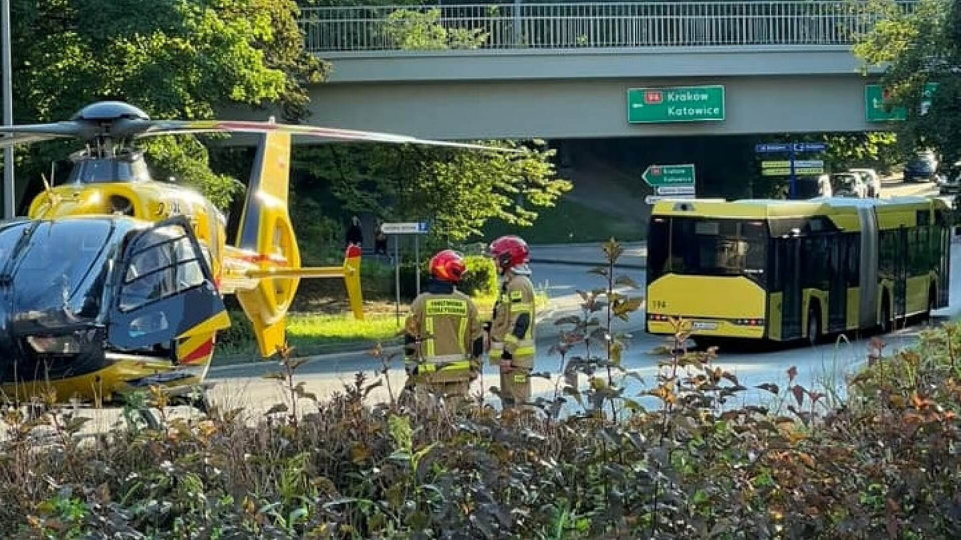 Ladowanie helikopter wroclawska bytom Ladowanie helikopter wroclawska bytom