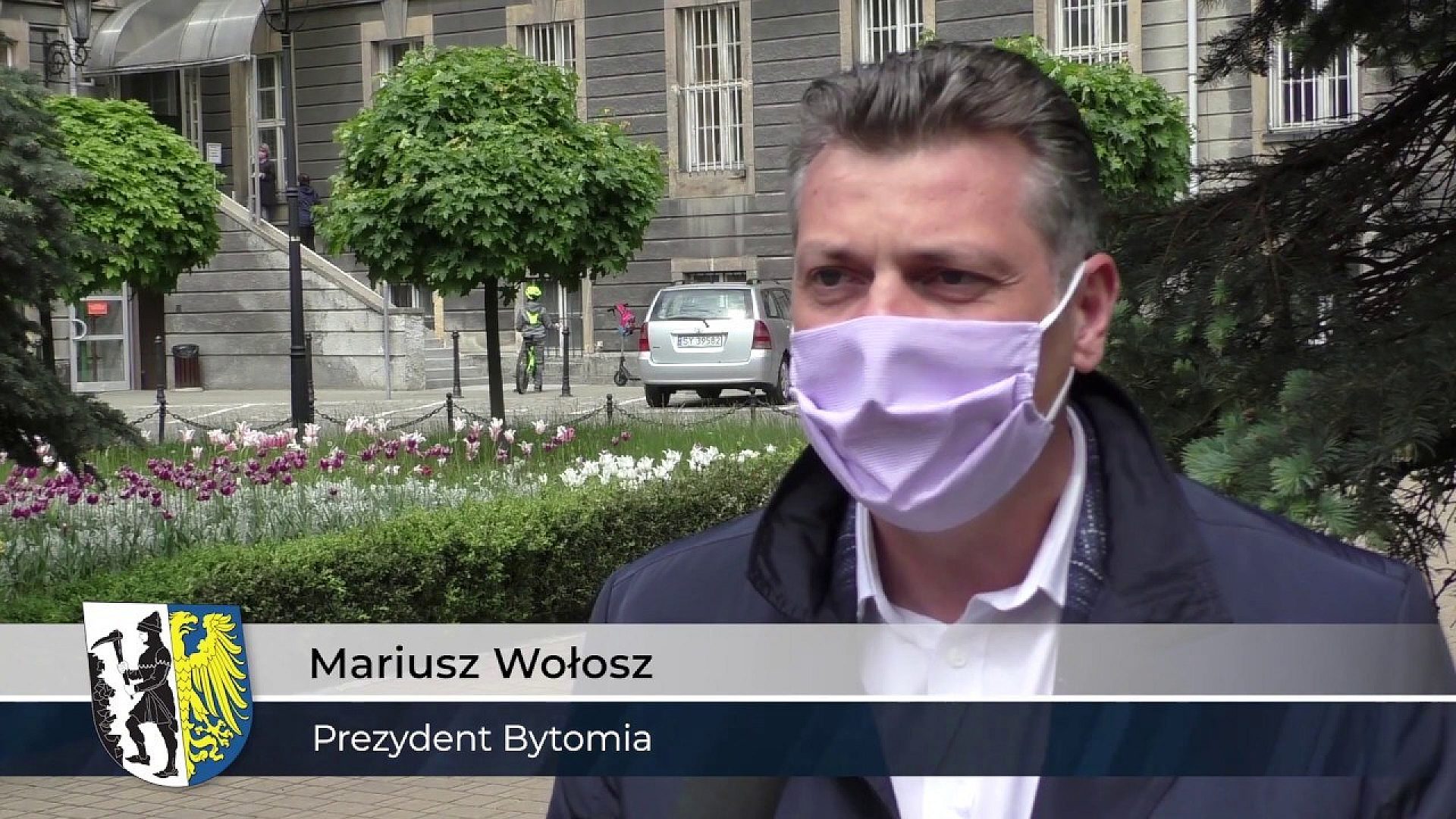 Byt mariusz wolosz w masce Byt mariusz wolosz w masce