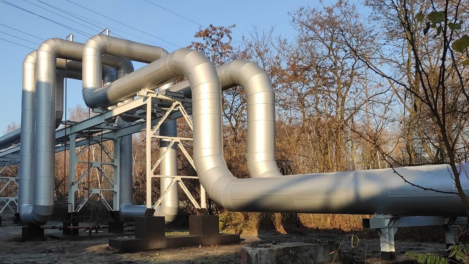 Infrastruktura cieplownicza pec Infrastruktura cieplownicza pec