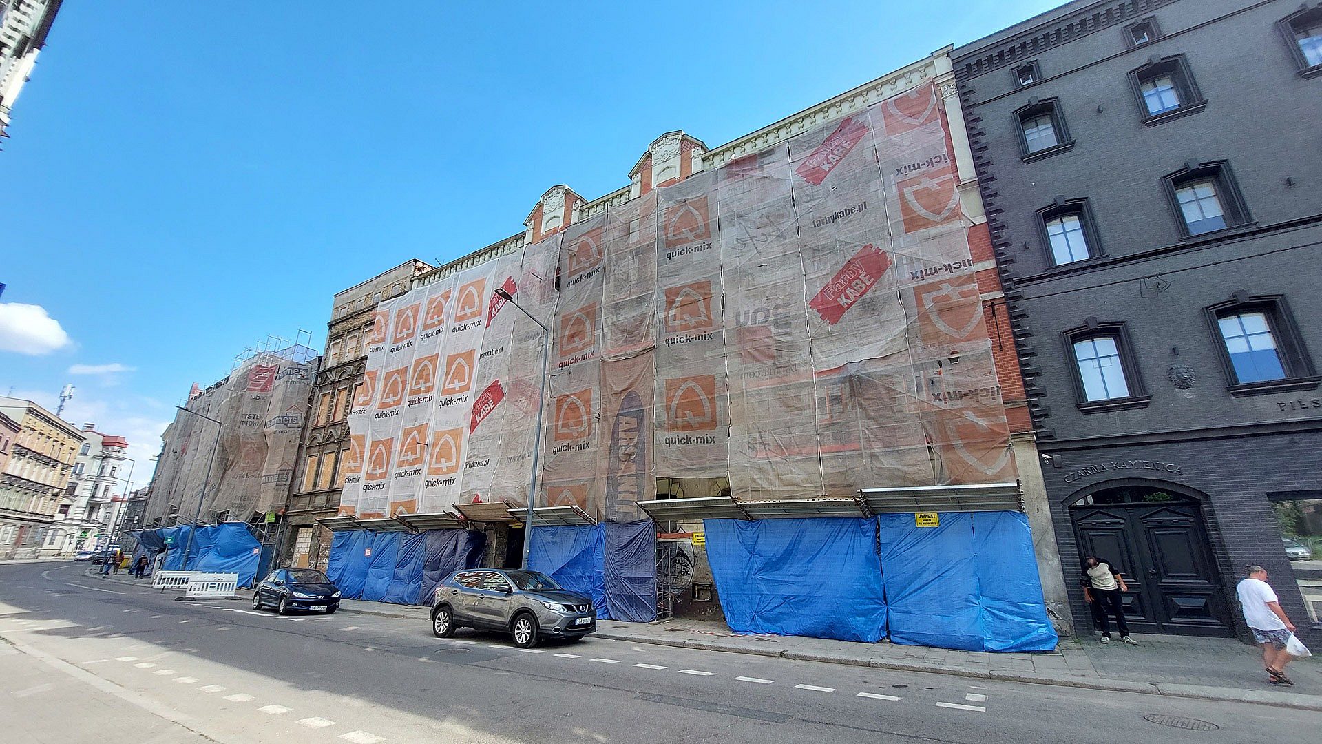 Remont kamienic przy pilsudskiego Remont kamienic przy pilsudskiego