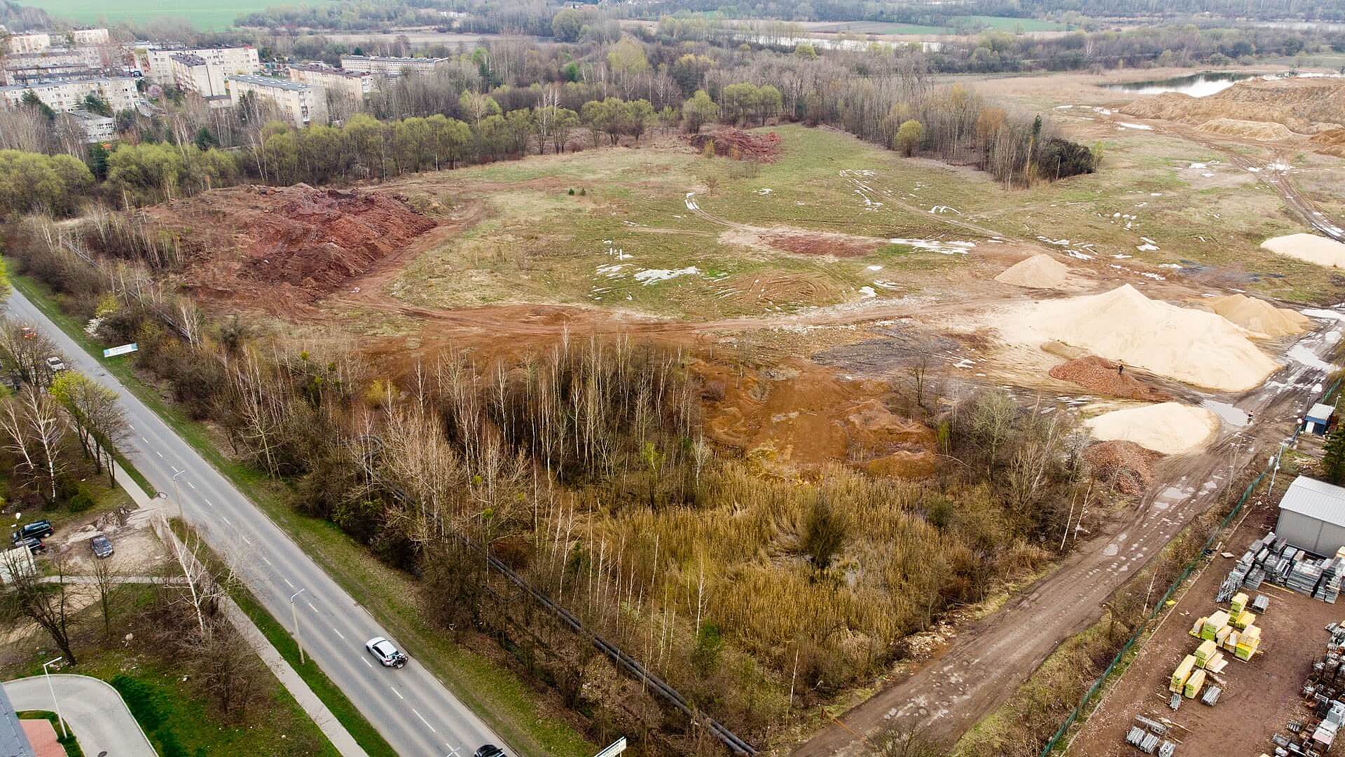Teren przy siemianowickiej Teren przy siemianowickiej