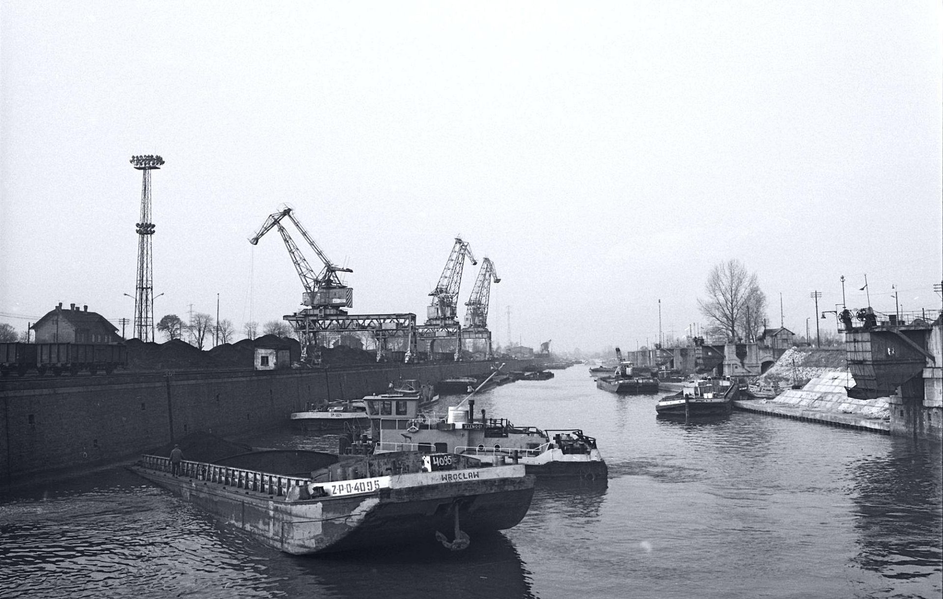 Port rzeczny w Koźlu Port rzeczny w Koźlu