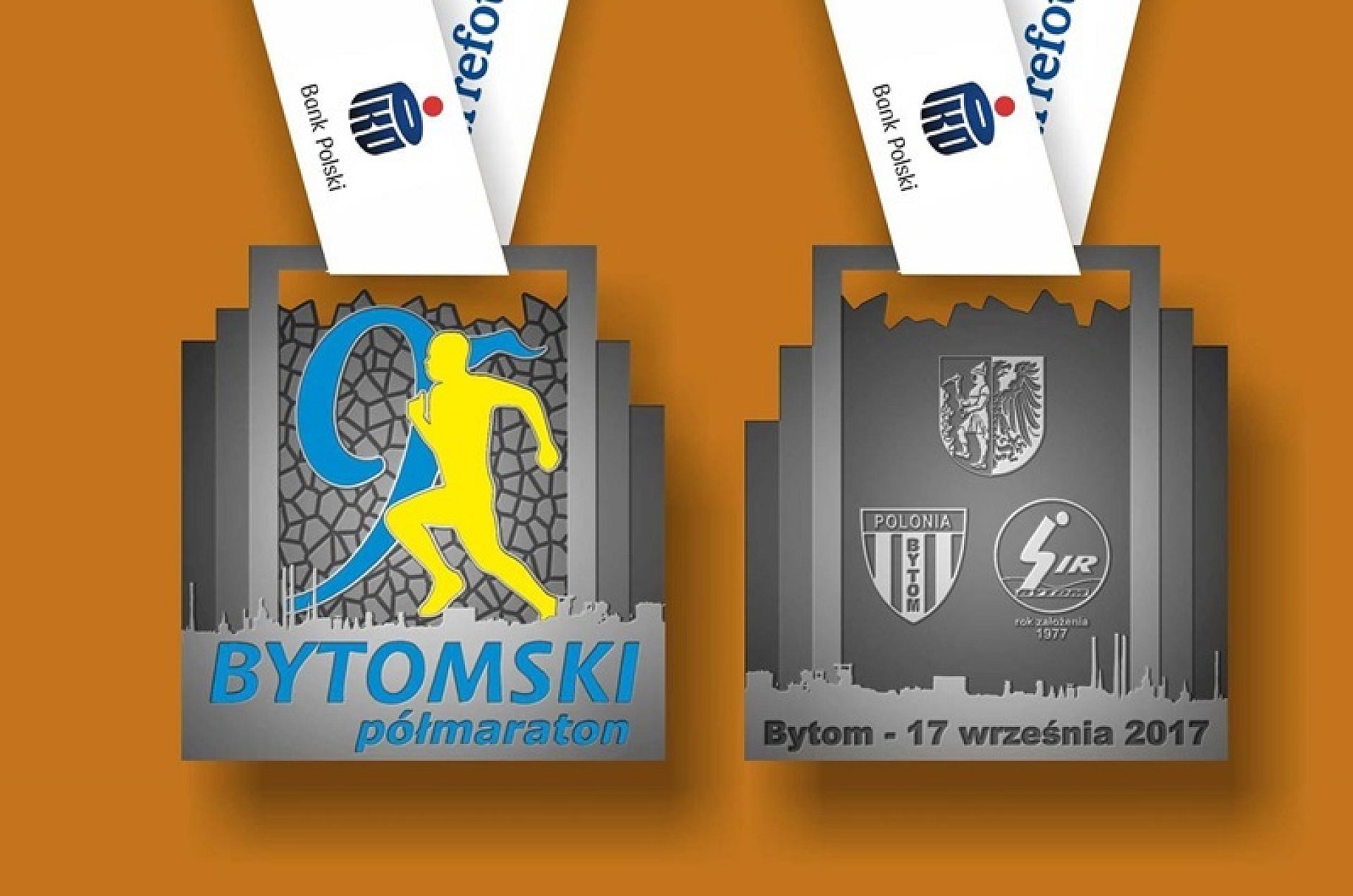 Byt polmaraton medal Byt polmaraton medal