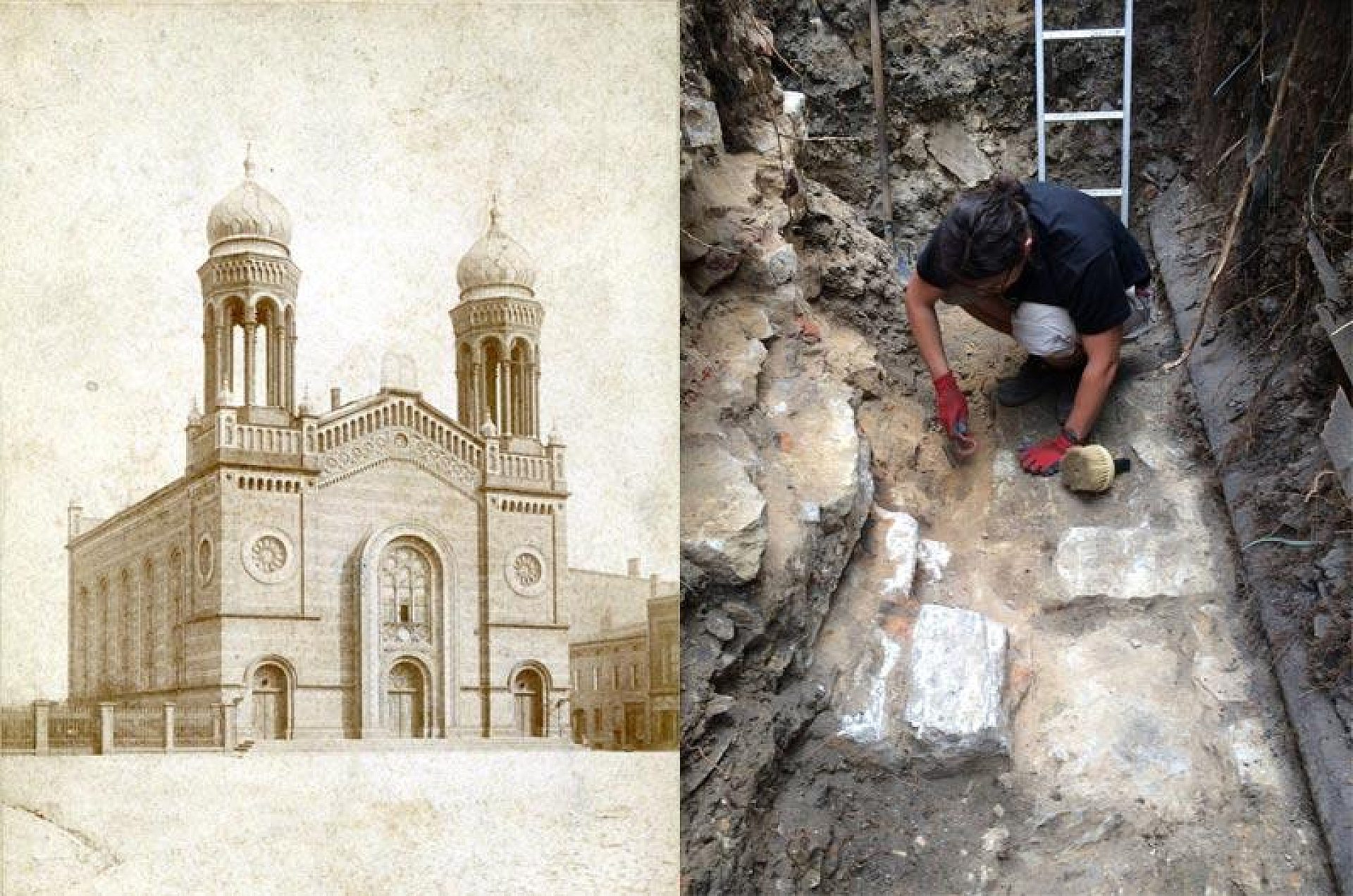 Byt synagoga odkrycie Byt synagoga odkrycie