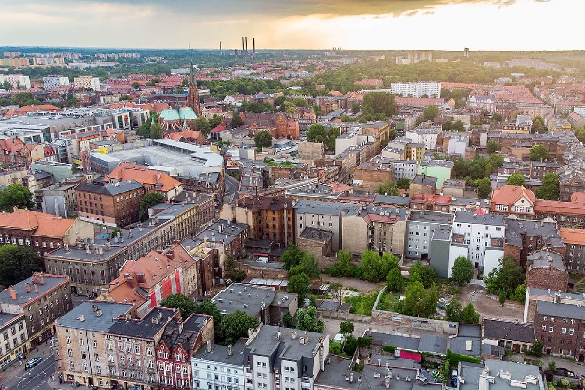 Byt panorama bytomia pilsudskiego Byt panorama bytomia pilsudskiego