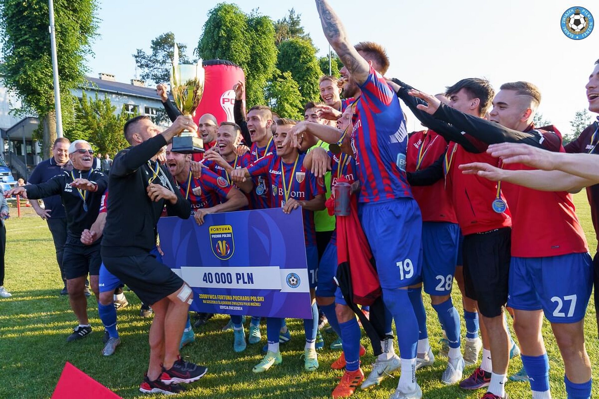 Polonia po wygranej z Unią Rędziny Polonia po wygranej z Unią Rędziny