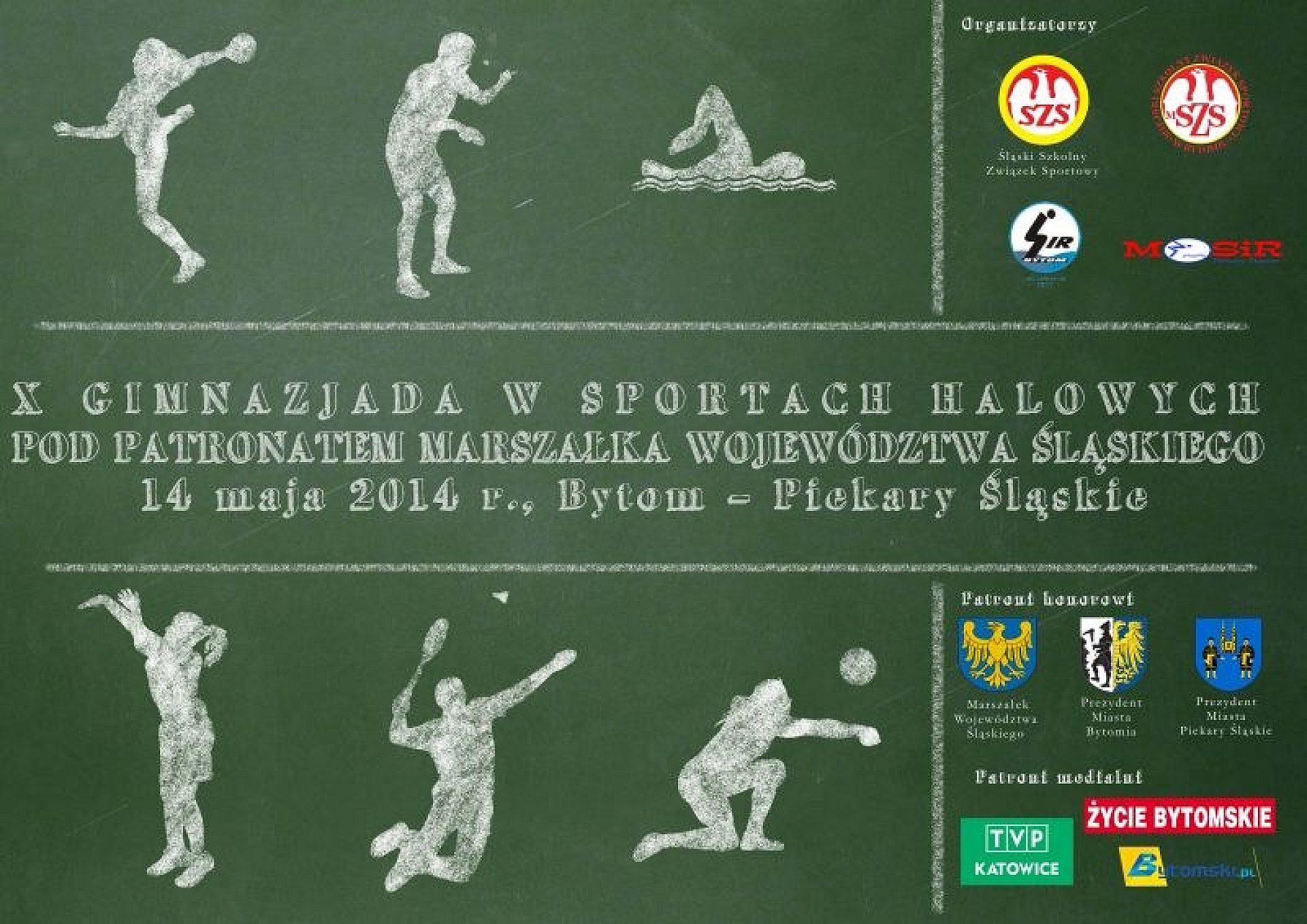 Bytomski5 gimnazjada plakat Bytomski5 gimnazjada plakat