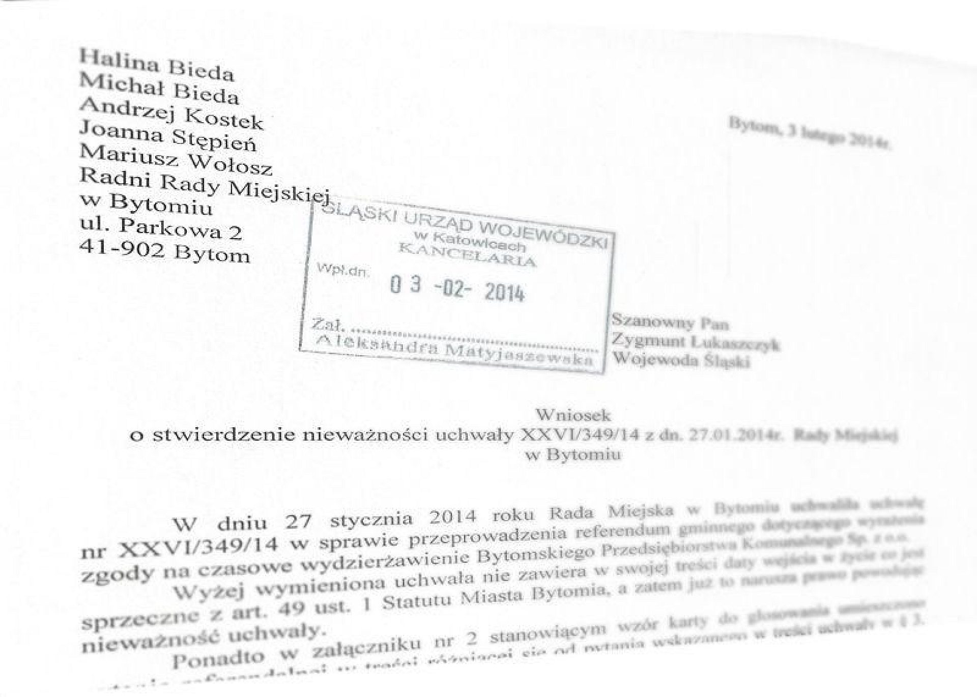 Bytomski4 wniosekref Bytomski4 wniosekref