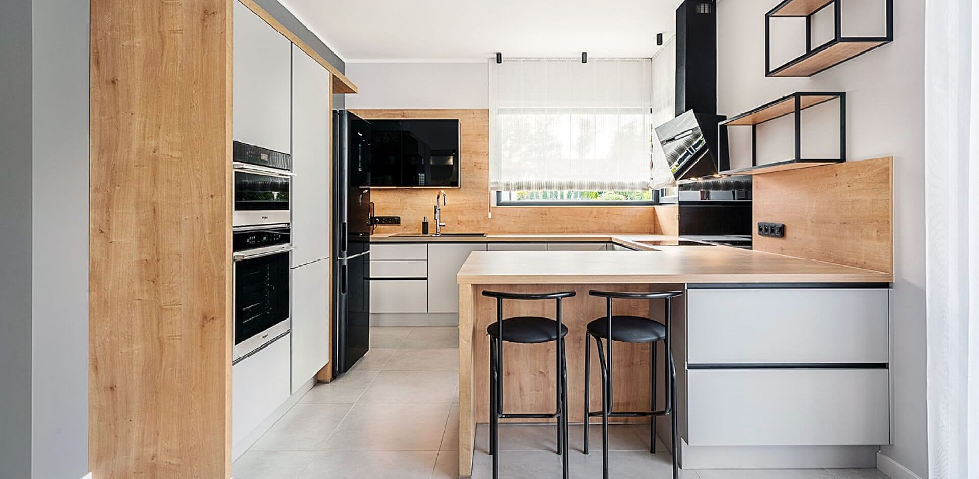 Wizualizacja kuchenna studia D.T. POD KASZTANEM z Bytomia Wizualizacja kuchenna studia D.T. POD KASZTANEM z Bytomia