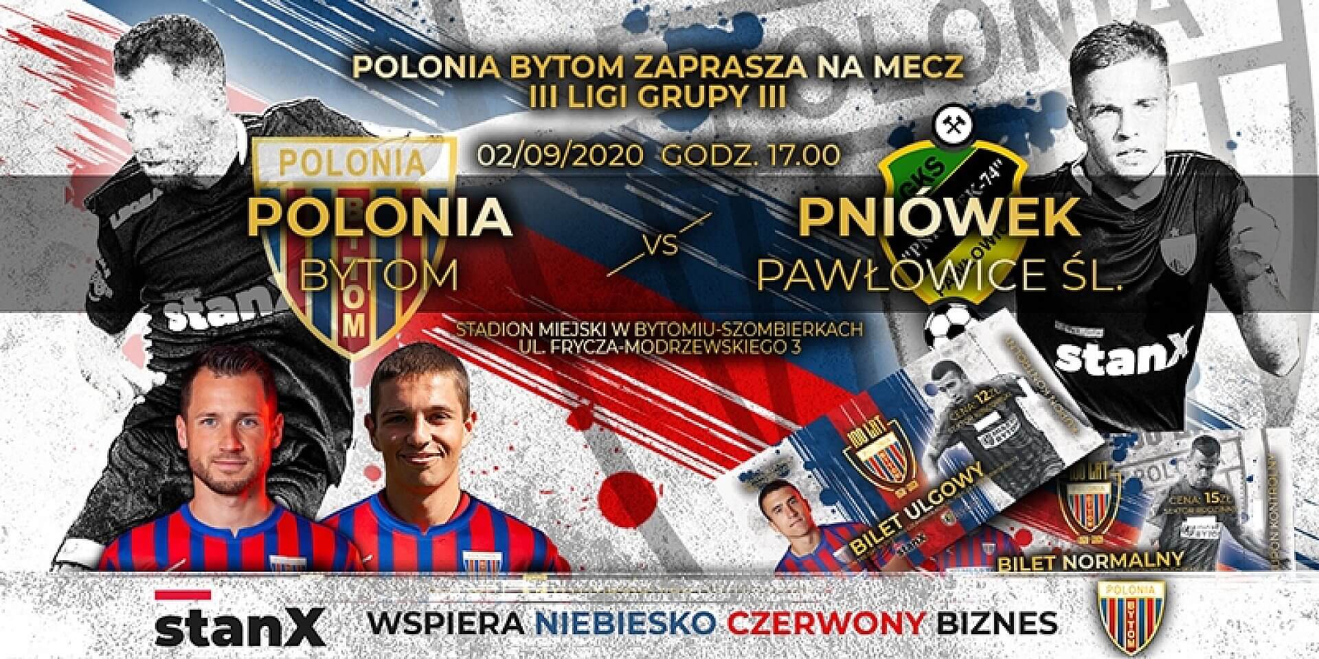 Byt Grafika ligowa vs Pniowek na strone Byt Grafika ligowa vs Pniowek na strone