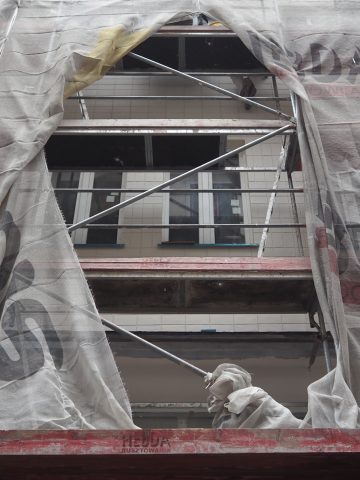 Remont dawnego kina Gloria Remont dawnego kina Gloria