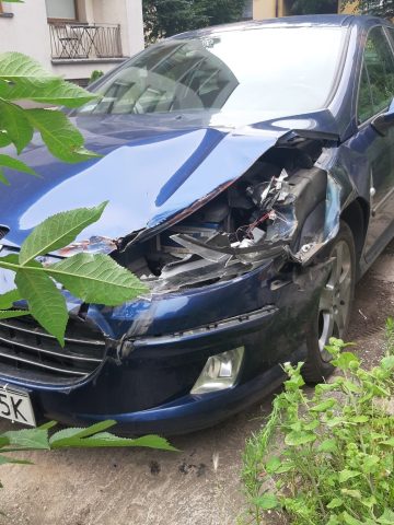 Kolizja ulica Piekarska Bytom Kolizja ulica Piekarska Bytom