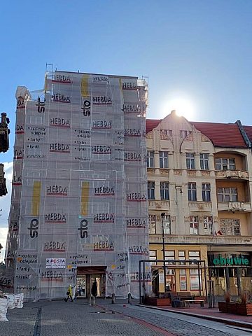 Remont dawnego kina Gloria Remont dawnego kina Gloria