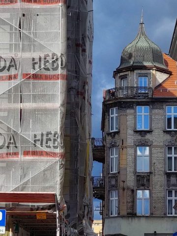 Remont dawnego kina Gloria Remont dawnego kina Gloria