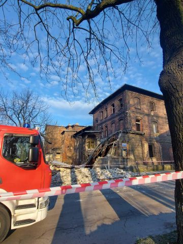 Na Bobrku zawaliła sie kamienica Na Bobrku zawaliła sie kamienica