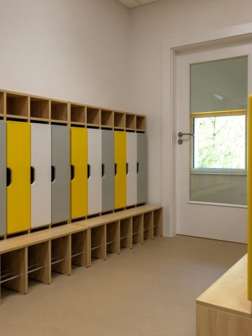 Szatnia nowe przedszkole Szatnia nowe przedszkole