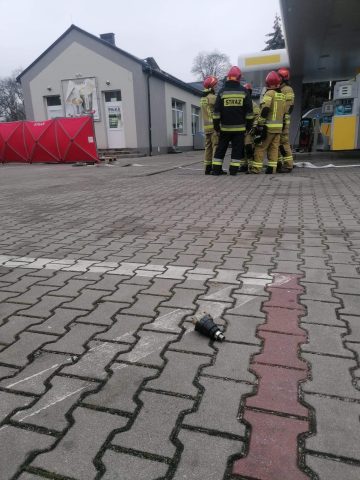 Wybuch na stacji benzynowej w Zgorzelcu Wybuch na stacji benzynowej w Zgorzelcu
