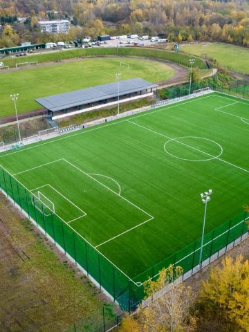 Nowe boisko ze sztuczną nawierzchnią przy stadionie GKS Rozbark Nowe boisko ze sztuczną nawierzchnią przy stadionie GKS Rozbark