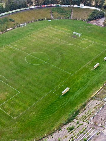 Byt szombierki stadion dron Byt szombierki stadion dron