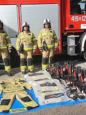 Sprzet dla OSP Górniki Sprzet dla OSP Górniki