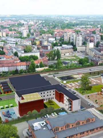 Wizualizacja zagospodarowania terenów po KWK Rozbark Wizualizacja zagospodarowania terenów po KWK Rozbark